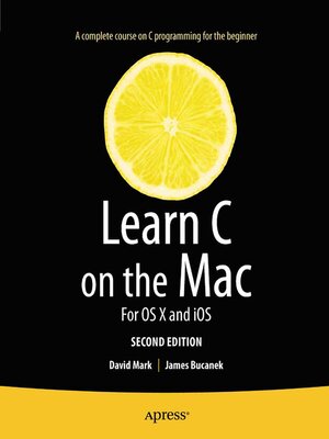 cover image of Learn C on the Mac